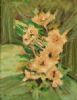 "Still Life With Yellow Gladioli"
