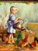 "Girl with Kettle"