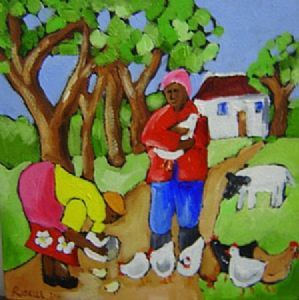 "Farm scene"