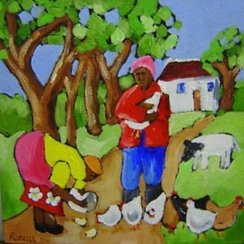 "Farm scene"