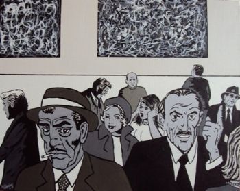 "Jackson Pollock Exhibition, 1952"