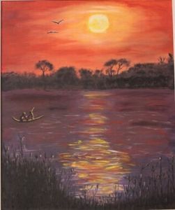 "Sunset after a great day"