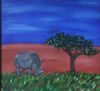 "A Rhino at Peace"