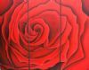 "Rose in Three Panels"
