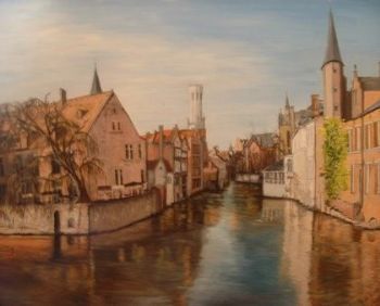 "Water Reflections, Brugge, Belgium"