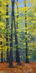 "Autumn in an Arnhem Forest, Holland"