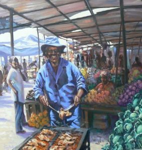 "Mogwassi market, Rustenberg"