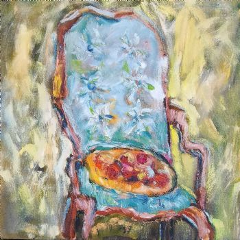 "Chair with Fruit "