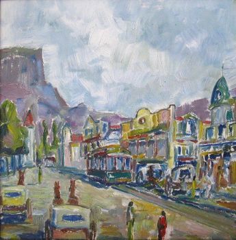 "Adderley Street 1890s, Cape Town"