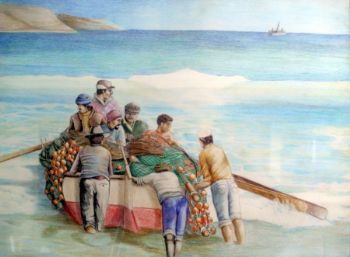 "Muizenberg Fisherman"