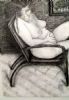 "Pregnant Nude in Chair"