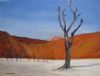 "Lonely dry tree in Namibia"
