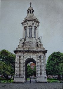 "The Campanile at Trinity College"