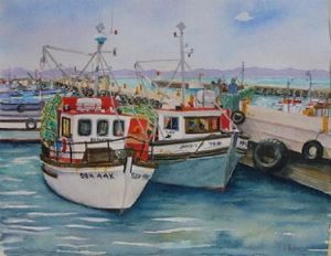 "New Boats at Kalk Bay"