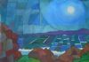 "Seascape in Moonlight"