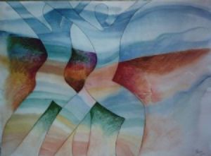"Two Figures in Time and Space"