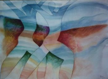 "Two Figures in Time and Space"