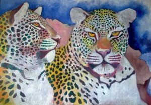 "Two Leopards"