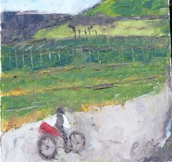 "Man on Bike"