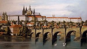 "Charles Bridge Prague Czech Rep"