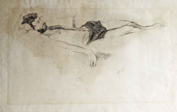 "Reclining Male"