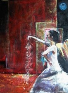 "Variation on an Asian Theme Red"