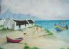"Serenity of Fishing Village"