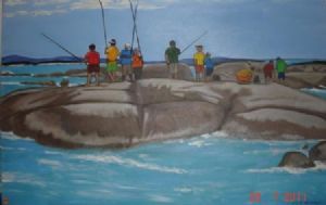 "Langebaan Rock angling"