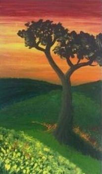 "Wild Lilies & Sunset"