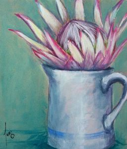 "Protea in Jug"