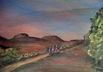 "Miniatures - Karoo Sunset 1"