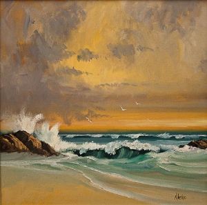 "Sunset Seascape"