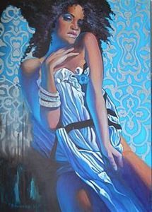 "The Courtesan. Private collection"