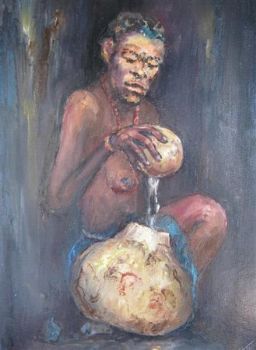 "Lady With Water"