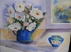 "Jug of Roses"