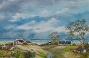 "Homefires Burning - No Fishing Today"