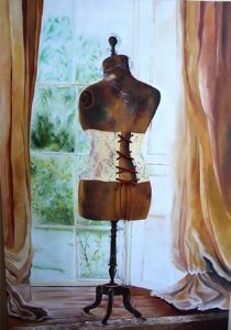 "Woman in front of a Window"