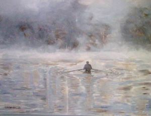 "Rowing in the mist"