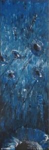 "Blue Sunflower"