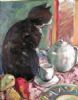 "Stil Life With Cat"