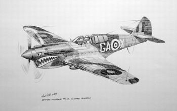 "RAF Curtiss Kittyhawk"
