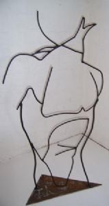 "Wire Male Torso"