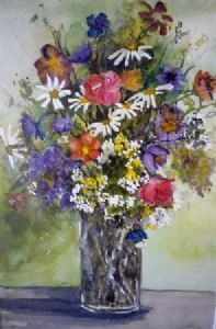 "Vase of Flowers"