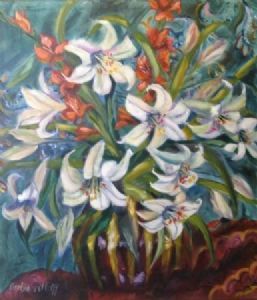 "St Joseph Lillies"