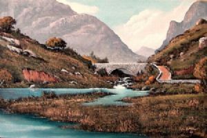 "Gap of Dunloe County Kerry Ireland"