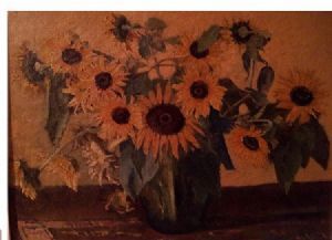"Still Life Sunflowers"