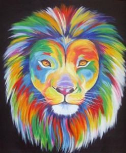 "Rainbow Lion"