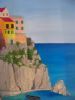 "panel3 Cinque Terre,Part of 3 Panels"