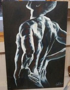"Male torso"