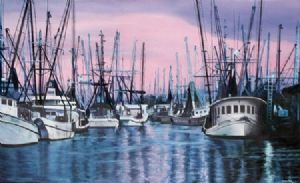 "Harbour dawn"